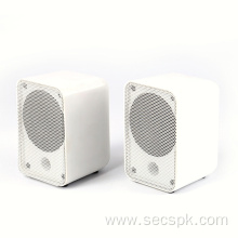 4" plastic desktop speaker box